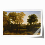 Baroque Landscape Wall Art – Serene Pastoral Scene
