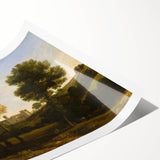 Baroque Landscape Wall Art – Serene Pastoral Scene