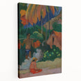 Tahitian Landscape Wall Art - Gauguin’s Mahana Maa, Exotic Impressionist Print