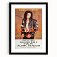Michael Jackson History Tour Poster – Vintage Concert Art 1996