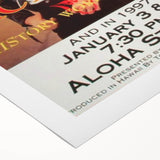 Michael Jackson History Tour Poster – Vintage Concert Art 1996