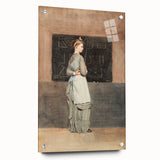 Classical Realism Art Print - Blackboard (1877) by Winslow Homer - Realistic Wall Art