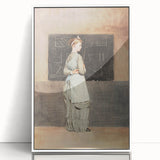 Classical Realism Art Print - Blackboard (1877) by Winslow Homer - Realistic Wall Art