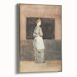 Classical Realism Art Print - Blackboard (1877) by Winslow Homer - Realistic Wall Art