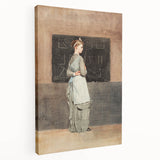 Classical Realism Art Print - Blackboard (1877) by Winslow Homer - Realistic Wall Art
