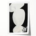 Contemporary Dining Room Wall Art – Black & White Canvas Print