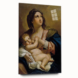 Baroque Madonna and Child Wall Art – Timeless Devotional Masterpiece
