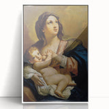 Baroque Madonna and Child Wall Art – Timeless Devotional Masterpiece