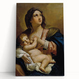 Baroque Madonna and Child Wall Art – Timeless Devotional Masterpiece