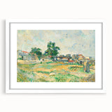 Impressionist Landscape - Near Paris by Paul Cézanne Print
