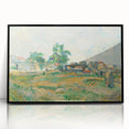 Impressionist Landscape - Near Paris by Paul Cézanne Print