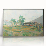 Impressionist Landscape - Near Paris by Paul Cézanne Print
