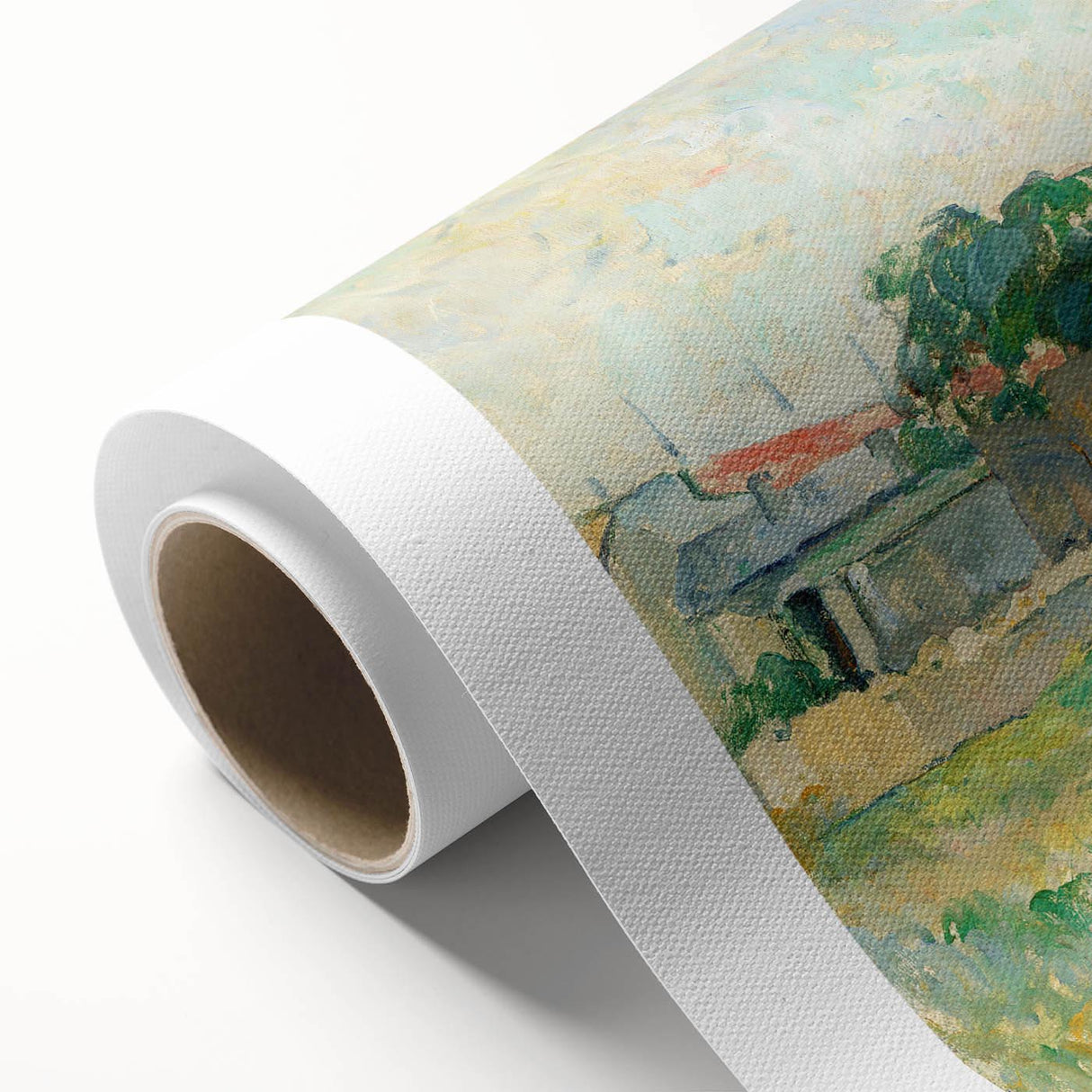 Impressionist Landscape - Near Paris by Paul Cézanne Print