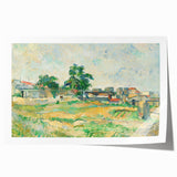 Impressionist Landscape - Near Paris by Paul Cézanne Print