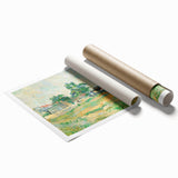 Impressionist Landscape - Near Paris by Paul Cézanne Print