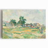 Impressionist Landscape - Near Paris by Paul Cézanne Print