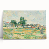 Impressionist Landscape - Near Paris by Paul Cézanne Print