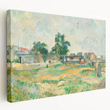 Impressionist Landscape - Near Paris by Paul Cézanne Print