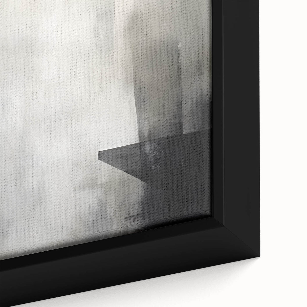 Minimalist Dining Room Wall Art – Modern Gray & Black Print