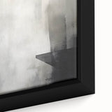 Minimalist Dining Room Wall Art – Modern Gray & Black Print