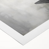 Minimalist Dining Room Wall Art – Modern Gray & Black Print