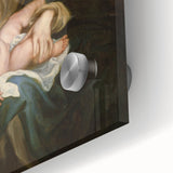 Baroque Madonna with Child and Angel Wall Art – Divine Artistic Grace