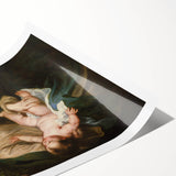 Baroque Madonna with Child and Angel Wall Art – Divine Artistic Grace