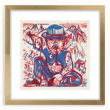 Expressionist Art - Smoking Peasant by Ernst Ludwig Kirchner