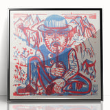 Expressionist Art - Smoking Peasant by Ernst Ludwig Kirchner