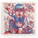 Expressionist Art - Smoking Peasant by Ernst Ludwig Kirchner