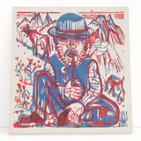 Expressionist Art - Smoking Peasant by Ernst Ludwig Kirchner