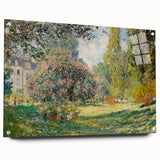 Impressionist Landscape - The Parc Monceau by Claude Monet Print