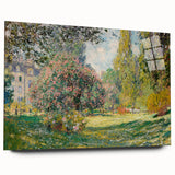 Impressionist Landscape - The Parc Monceau by Claude Monet Print