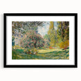 Impressionist Landscape - The Parc Monceau by Claude Monet Print