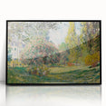 Impressionist Landscape - The Parc Monceau by Claude Monet Print