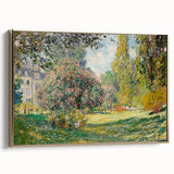 Impressionist Landscape - The Parc Monceau by Claude Monet Print