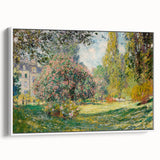 Impressionist Landscape - The Parc Monceau by Claude Monet Print