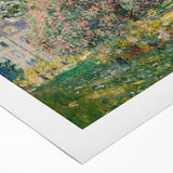 Impressionist Landscape - The Parc Monceau by Claude Monet Print