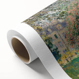 Impressionist Landscape - The Parc Monceau by Claude Monet Print