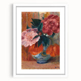 Modern Wall Art - Vibrant Floral Still Life of Tulips and Peonies for Decor