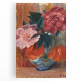 Modern Wall Art - Vibrant Floral Still Life of Tulips and Peonies for Decor