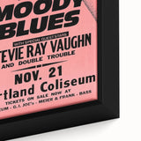 The Moody Blues Retro Concert Poster – Vintage 80s Music Art