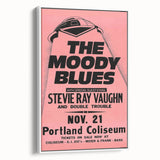 The Moody Blues Retro Concert Poster – Vintage 80s Music Art