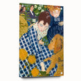 Realistic Wall Art - Women with a Dog by Pierre Bonnard - Multicolor Art Print