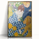 Realistic Wall Art - Women with a Dog by Pierre Bonnard - Multicolor Art Print