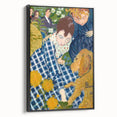 Realistic Wall Art - Women with a Dog by Pierre Bonnard - Multicolor Art Print