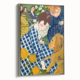 Realistic Wall Art - Women with a Dog by Pierre Bonnard - Multicolor Art Print