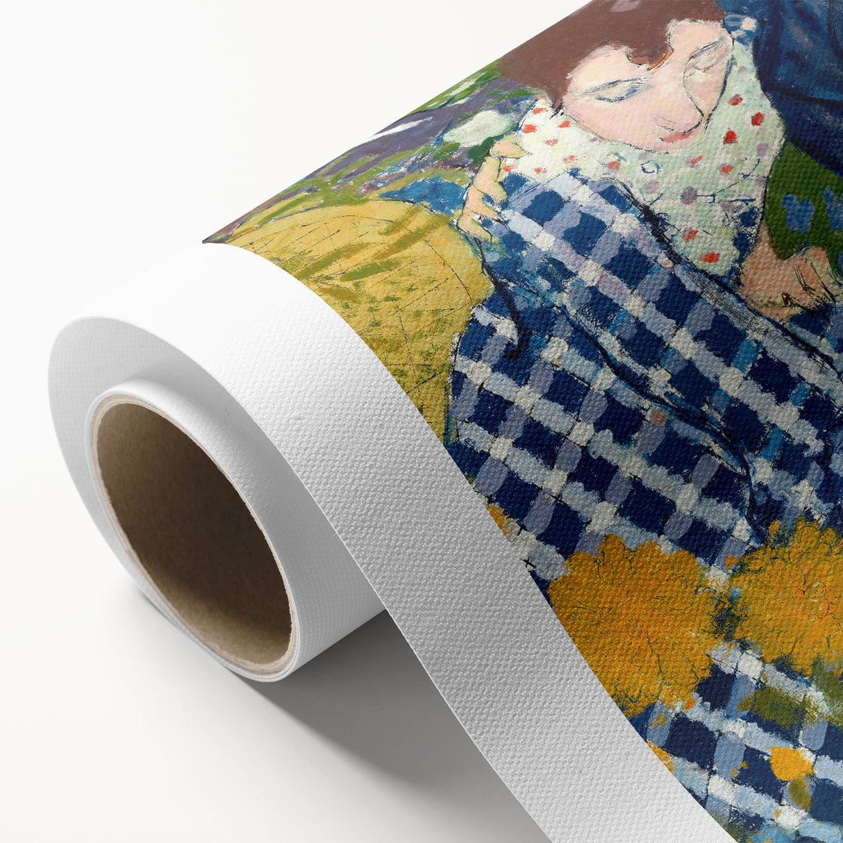 Realistic Wall Art - Women with a Dog by Pierre Bonnard - Multicolor Art Print