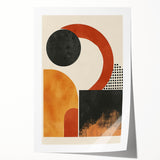 Acrylic Dining Room Artwork – Bold Geometric Canvas Print