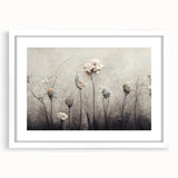 Contemporary Floral Wall Art – Large Canvas & Framed Print